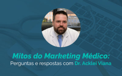 Mitos do marketing médico, com Dr. Acklei Viana