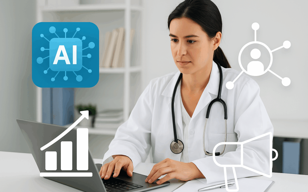 O impacto da IA no marketing médico