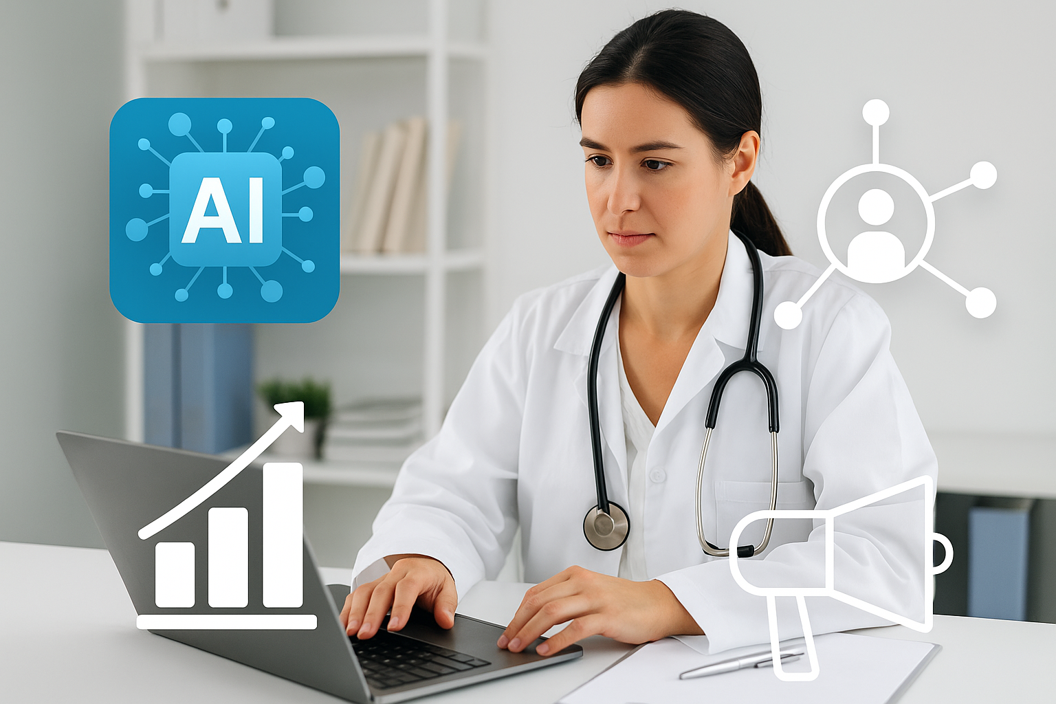 IA no marketing médico